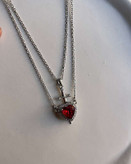 گردنبند ست مدل قلب و شمشیر