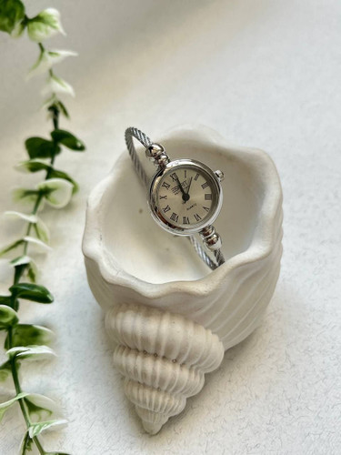 ساعت دخترانه بنگلی کوارتز تمام استیل