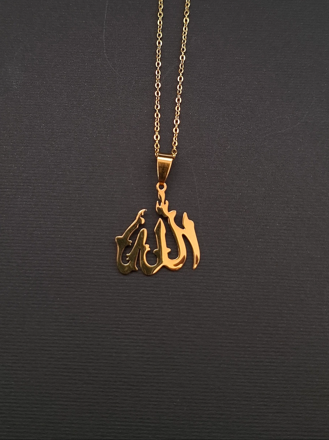 گردنبد استیل الله رنگ ثابت