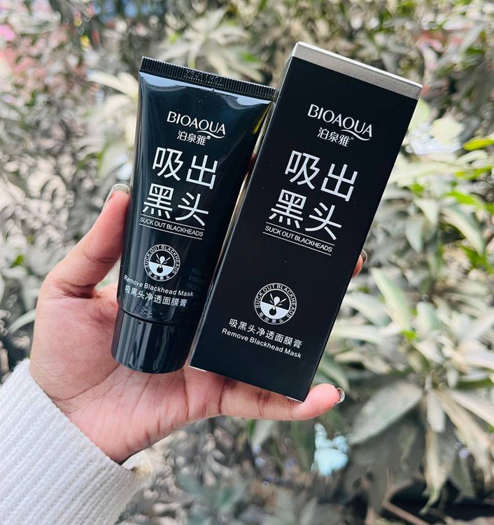 بلک ماسک بیوآکوا پاکسازی و از بین برنده جوش های سر سیاه صورت