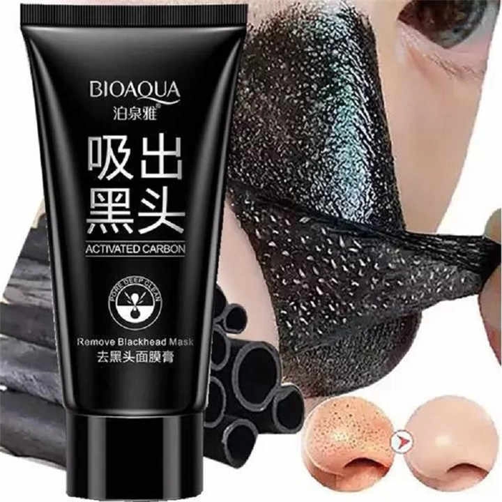 بلک ماسک بیوآکوا پاکسازی و از بین برنده جوش های سر سیاه صورت