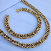 ست گردنبند و دستبد کارتیر استیل اصل