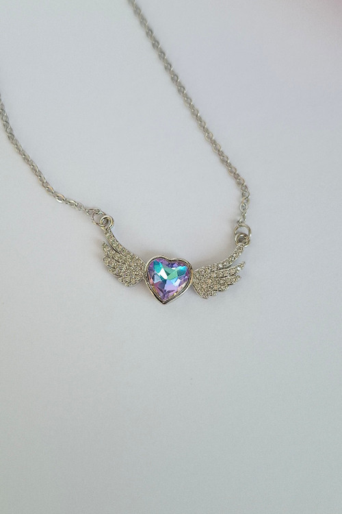 گردنبند قلب بال فرشته