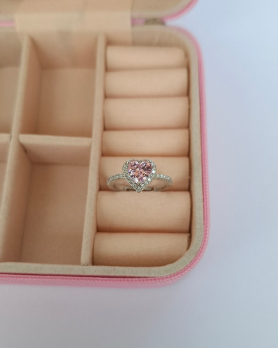 انگشتر مینمال دخترانه پر نگین